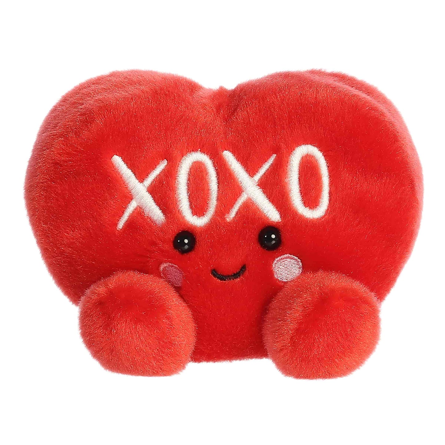 XOXO Candy Heart Palm Pals Plush 5"