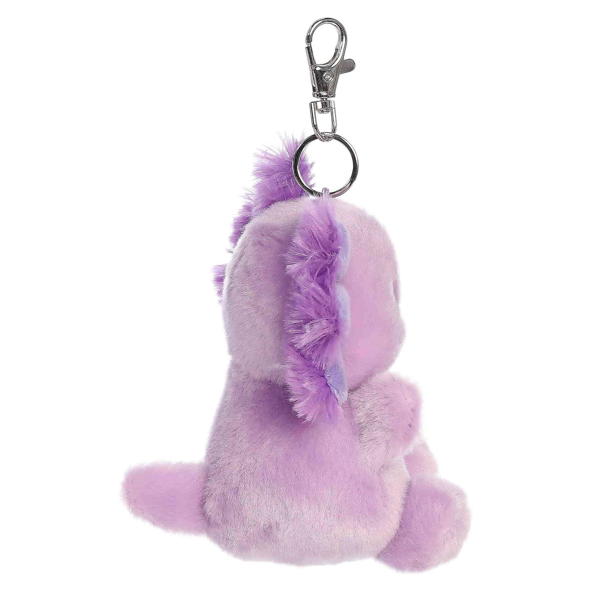 Xavier Purple Axolotl Clip-On Palm Pals Plush 4"