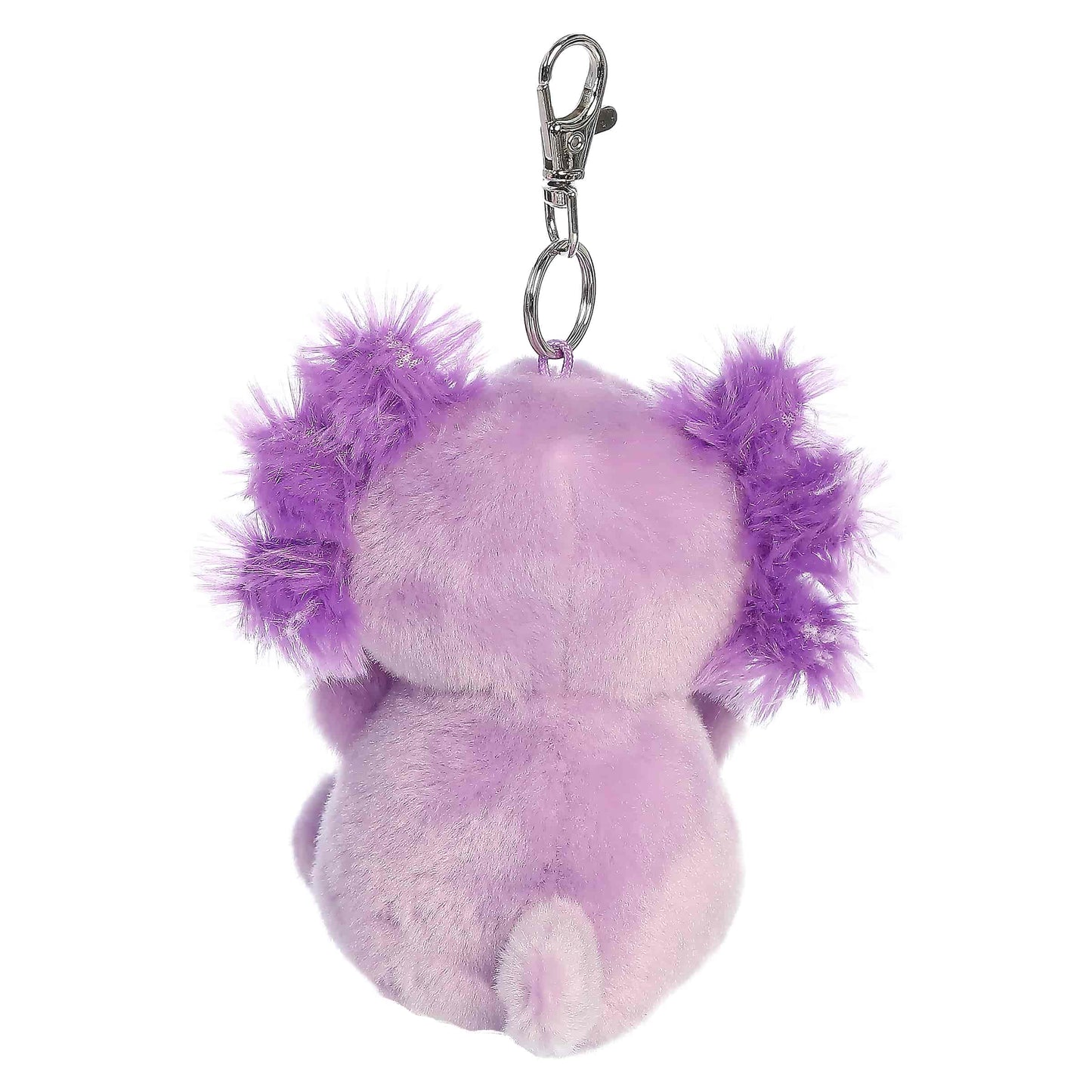 Xavier Purple Axolotl Clip-On Palm Pals Plush 4"