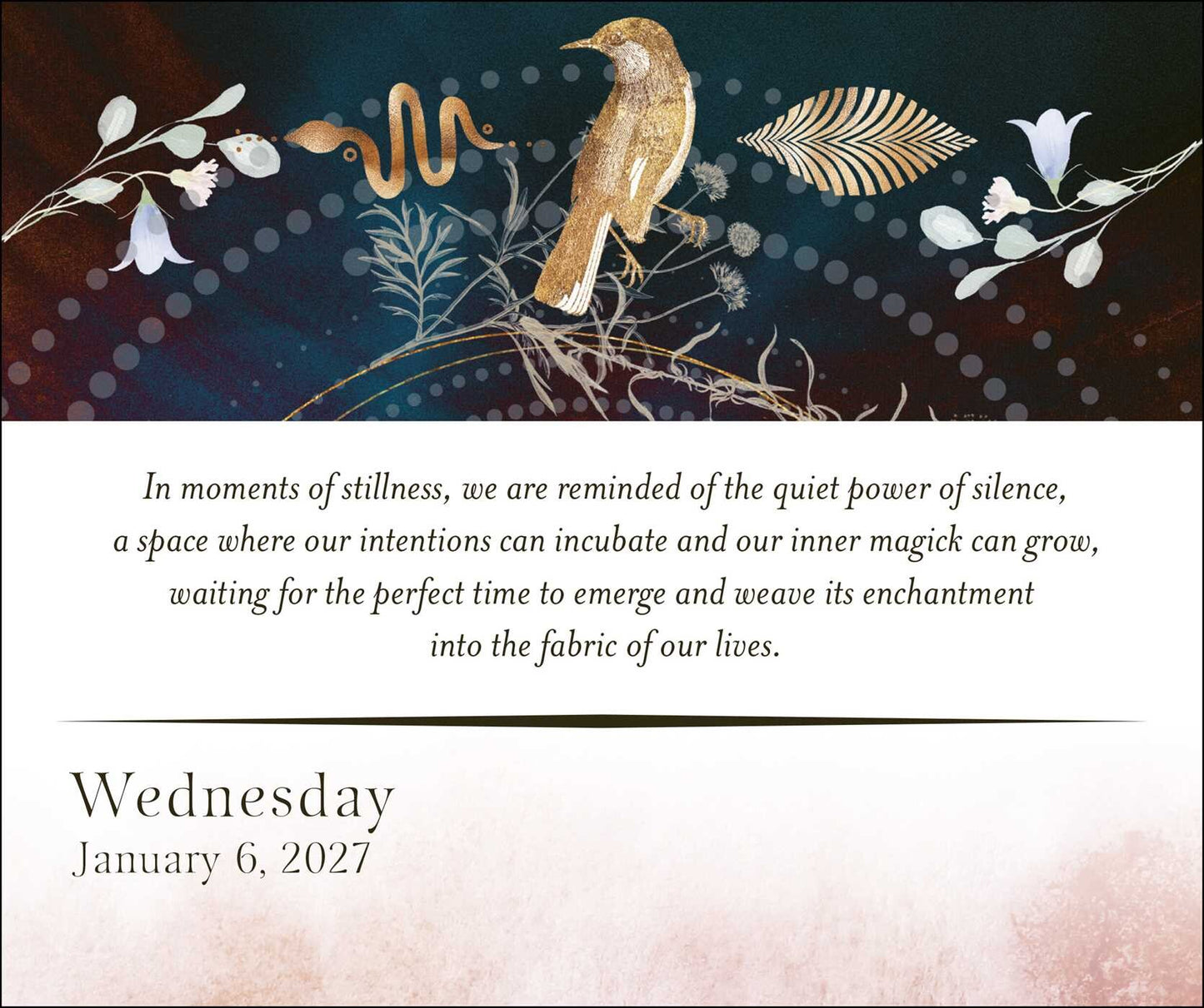 Year Of The Witch 2027 Desktop Calendar