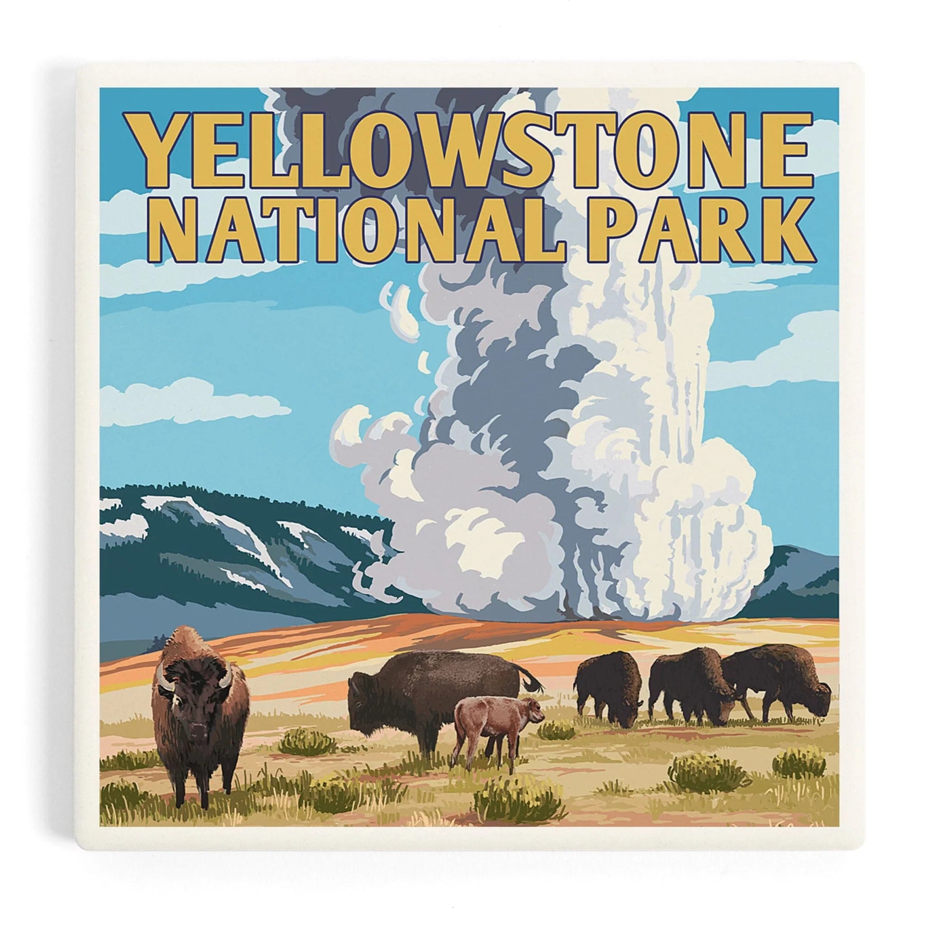 Yellowstone National Park Coaster