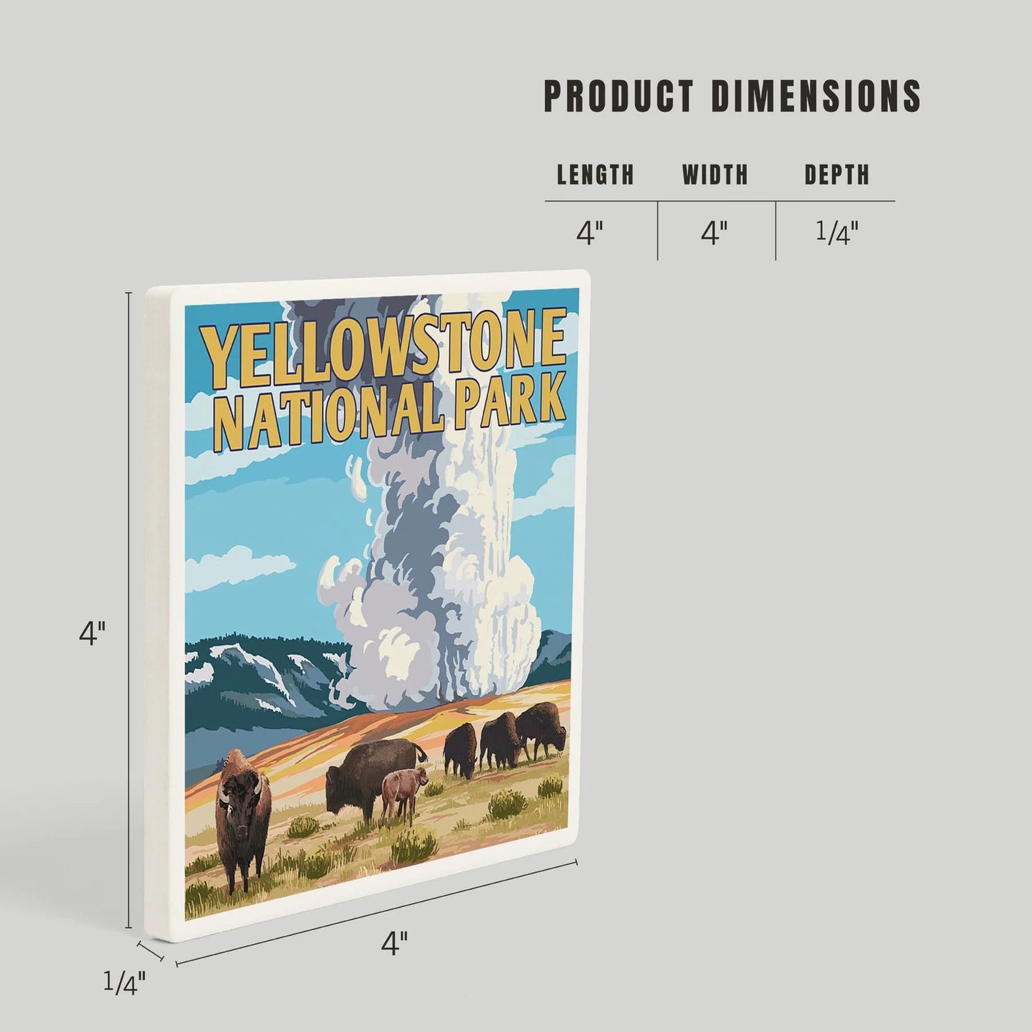 Yellowstone National Park Coaster