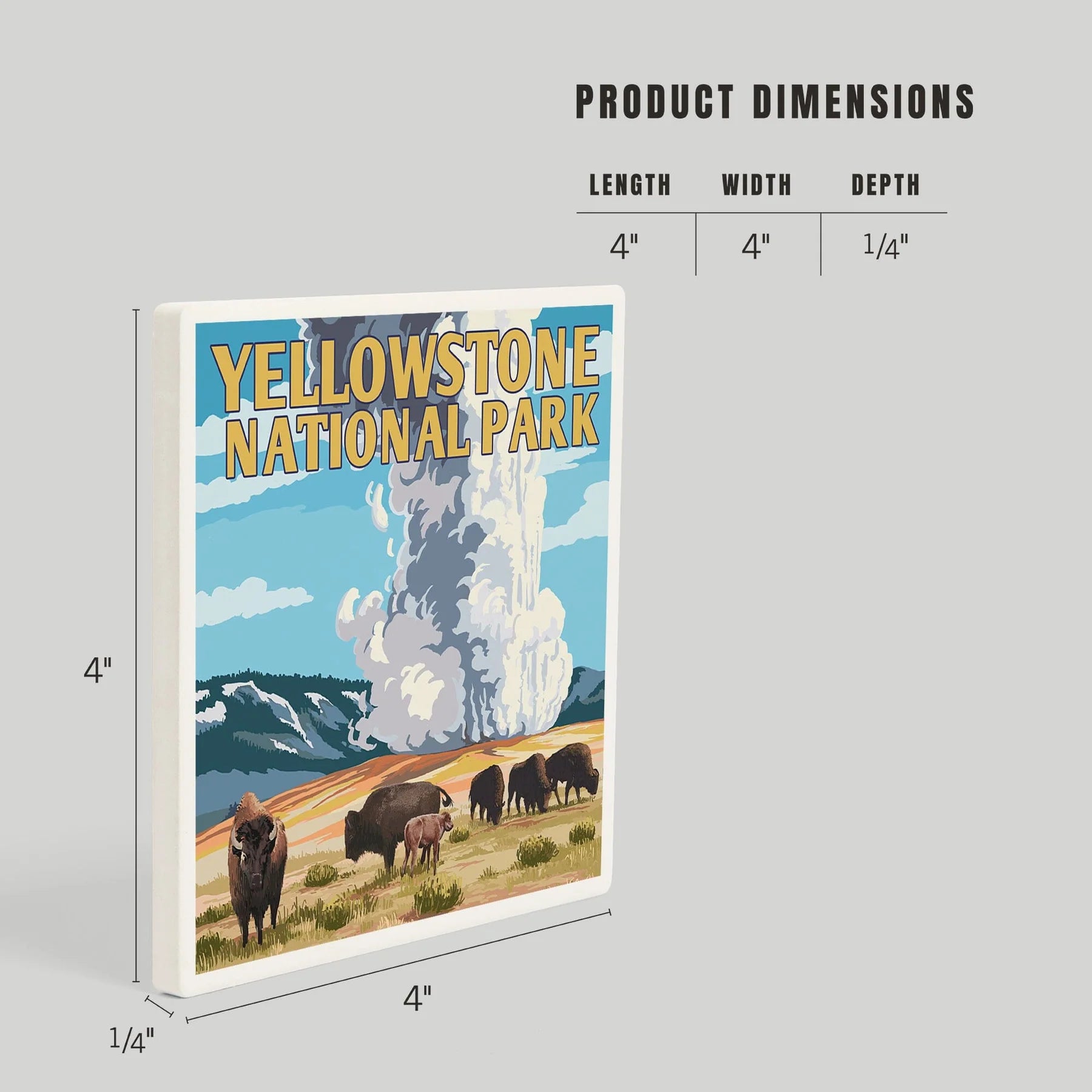 Yellowstone National Park Coaster