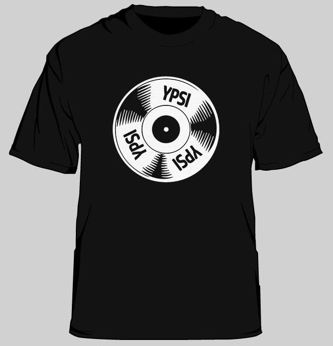 Ypsi Vinyl Record Men's T-Shirt