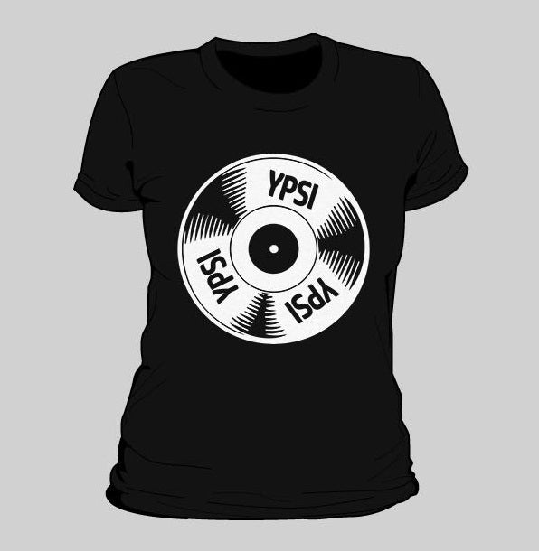 Ypsi Vinyl Record Women's T-Shirt