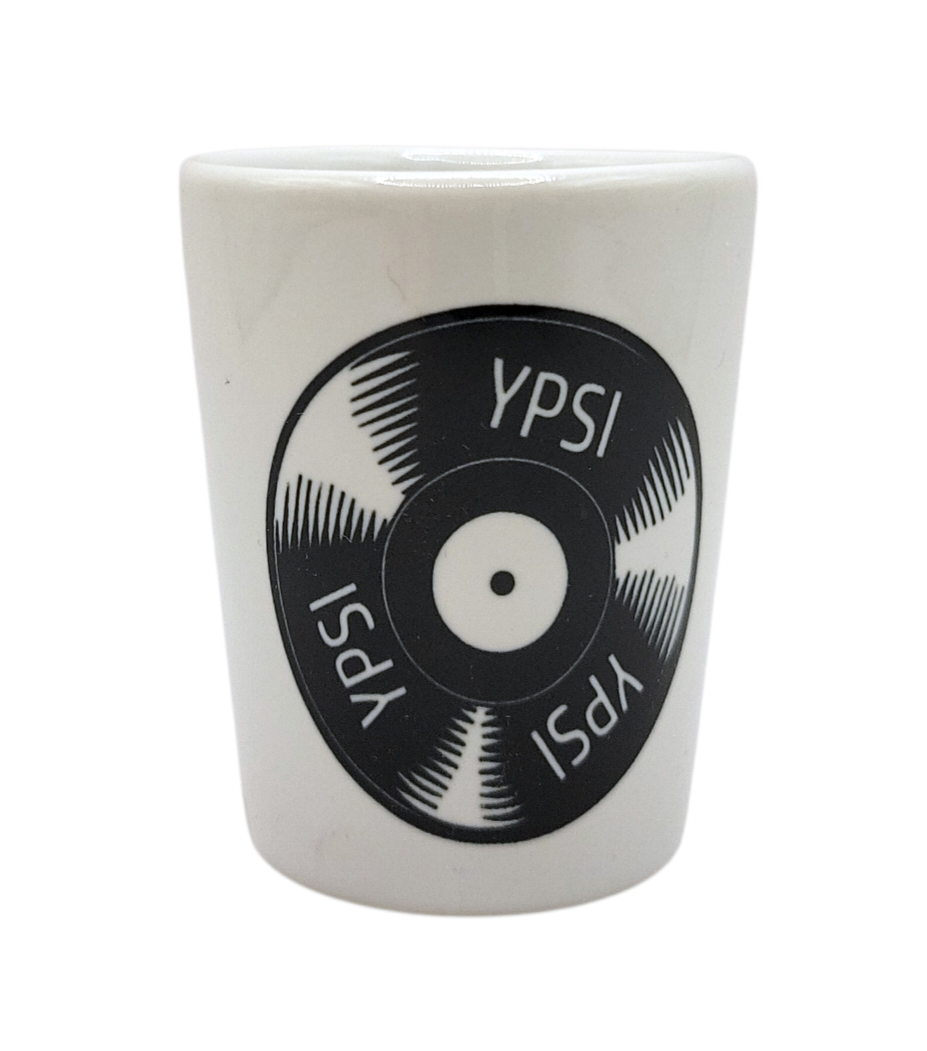Ypsi Vinyl Shot Glass