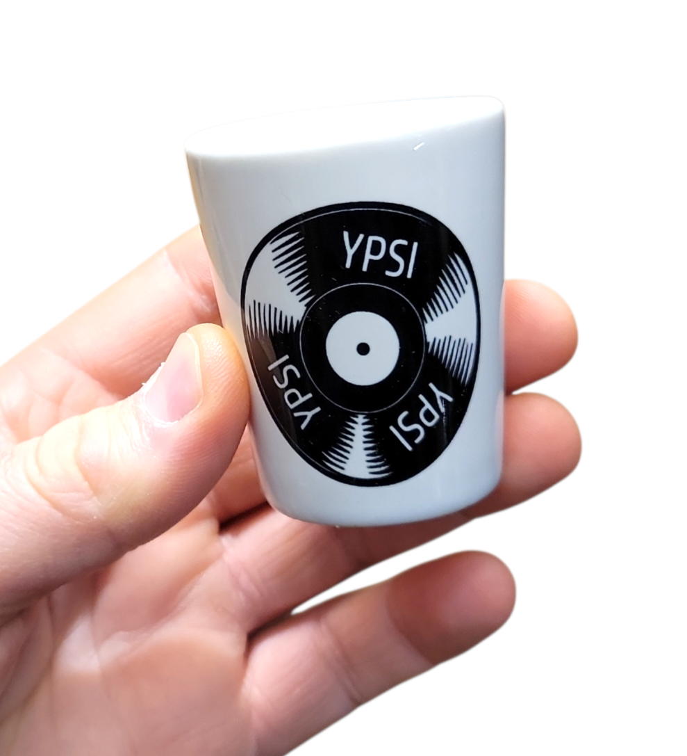 Ypsi Vinyl Shot Glass