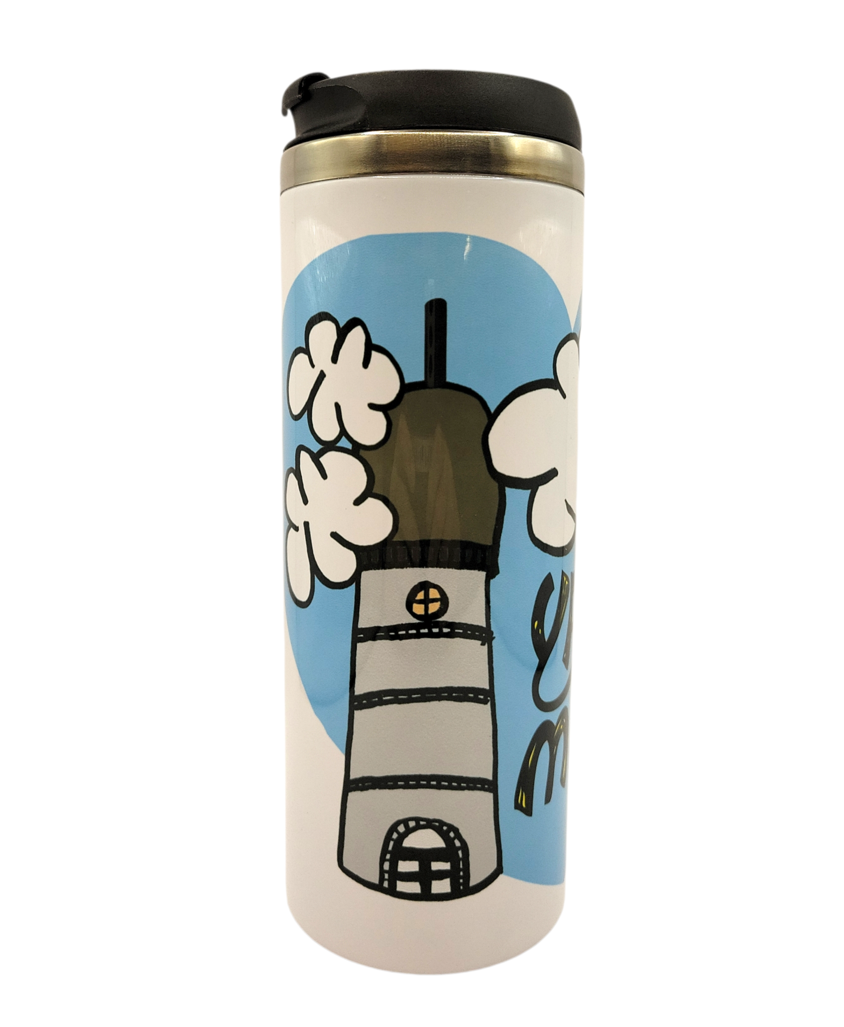 Ypsilanti Cartoon Travel Mug