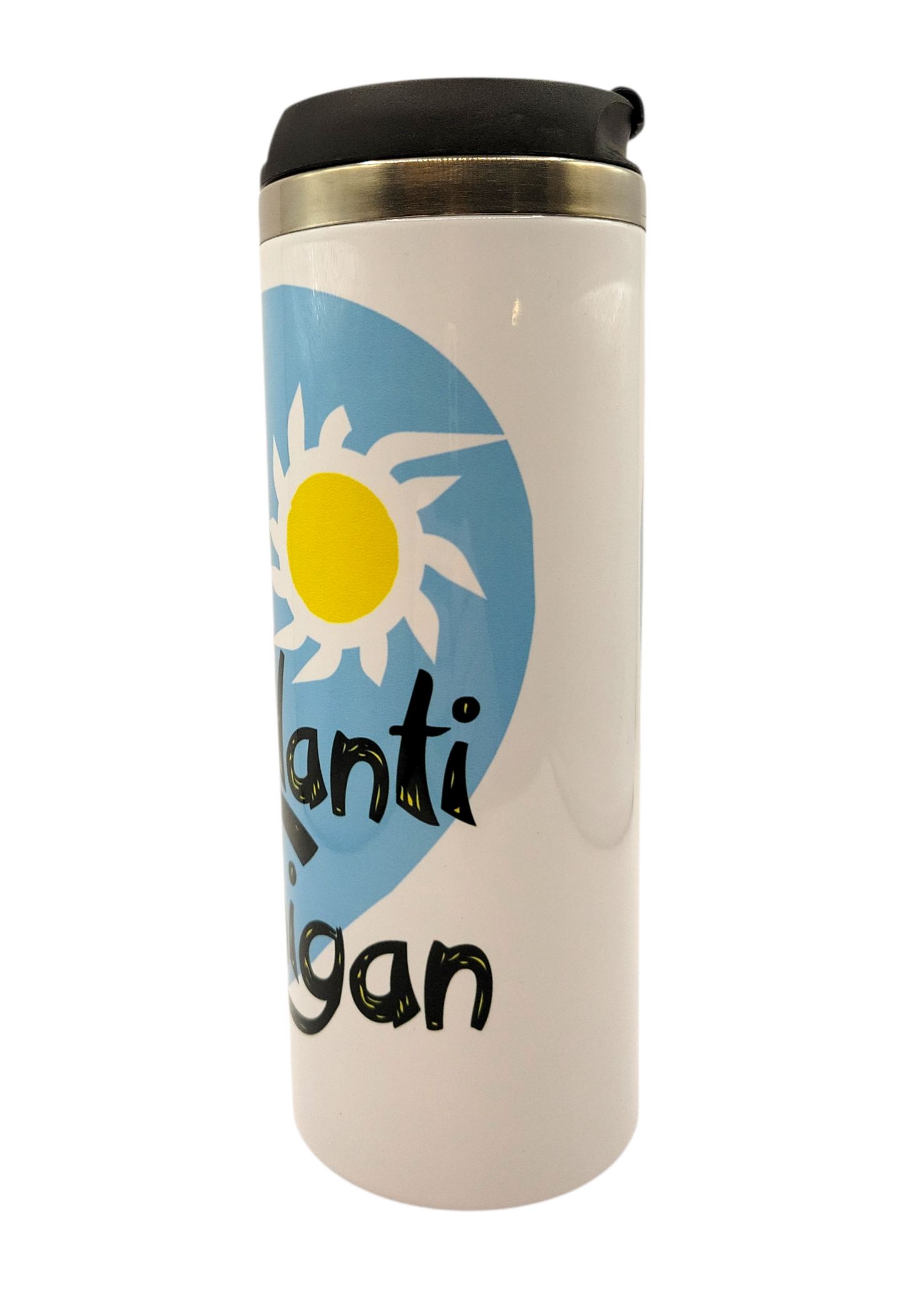 Ypsilanti Cartoon Travel Mug