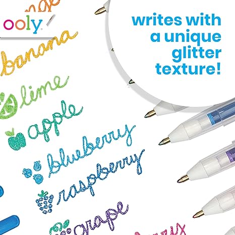Yummy Yummy Scented 12 Glitter Colored Gel Pens