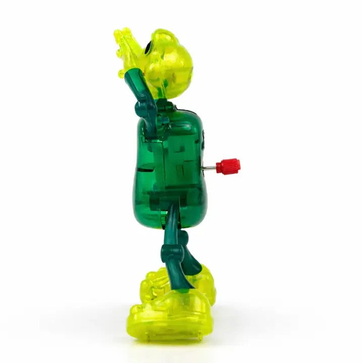 Wind-Up Filbert Slider Frog Toy