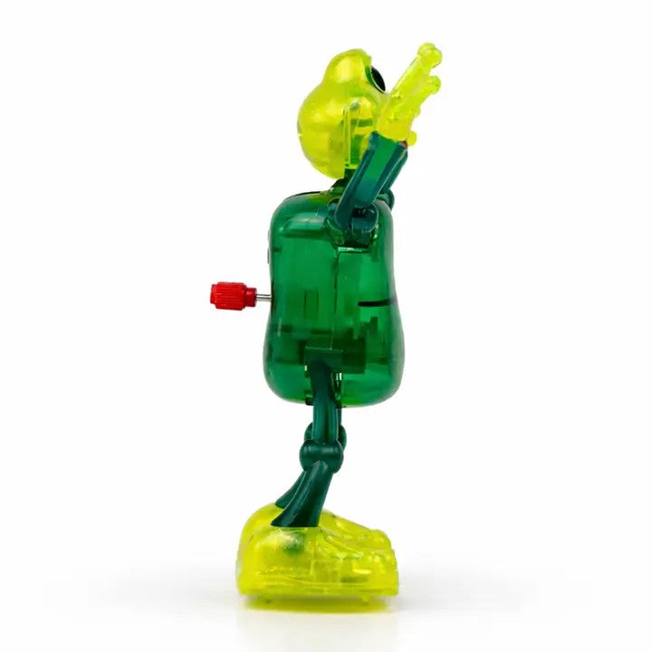 Wind-Up Filbert Slider Frog Toy