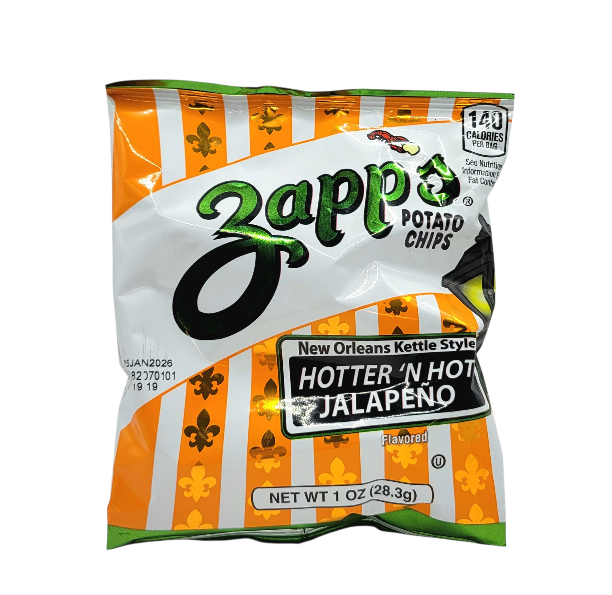 Zapp's Hotter 'N Hot Jalapeno 1 oz