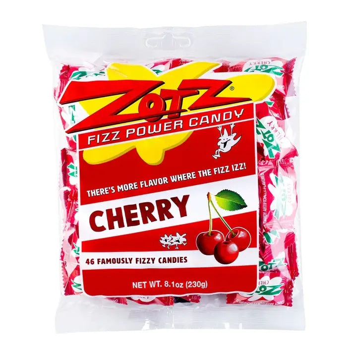 Zotz Cherry 46 Count Candies 8.1 oz