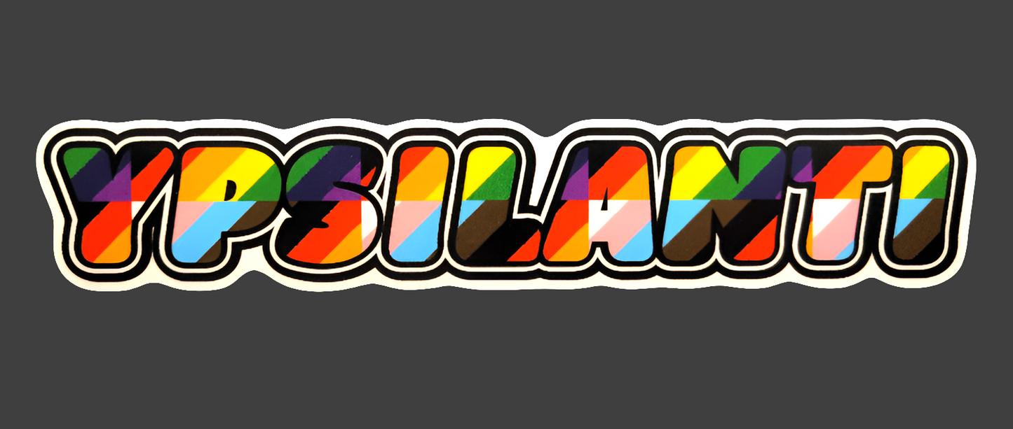 Ypsilanti Bubble Pride Vinyl Sticker