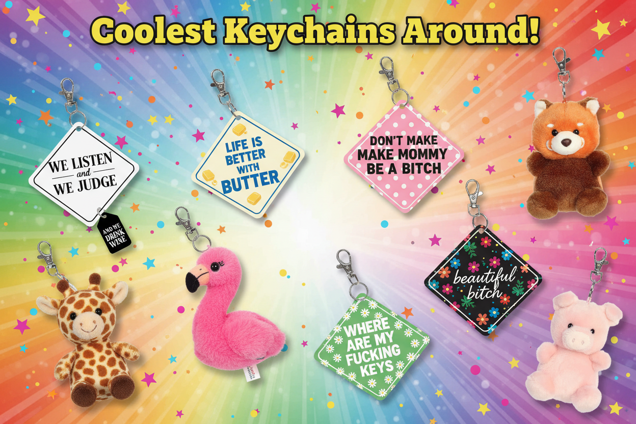 Coolest Keychains Around!