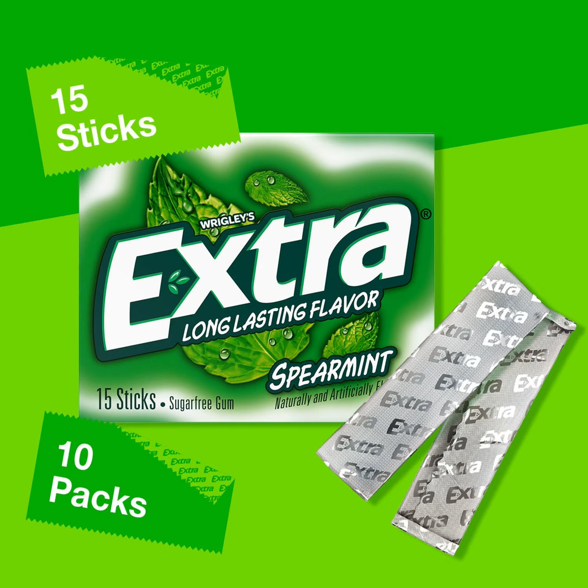 Extrav Extra Extra Spearmint – www.shoptherocket.com