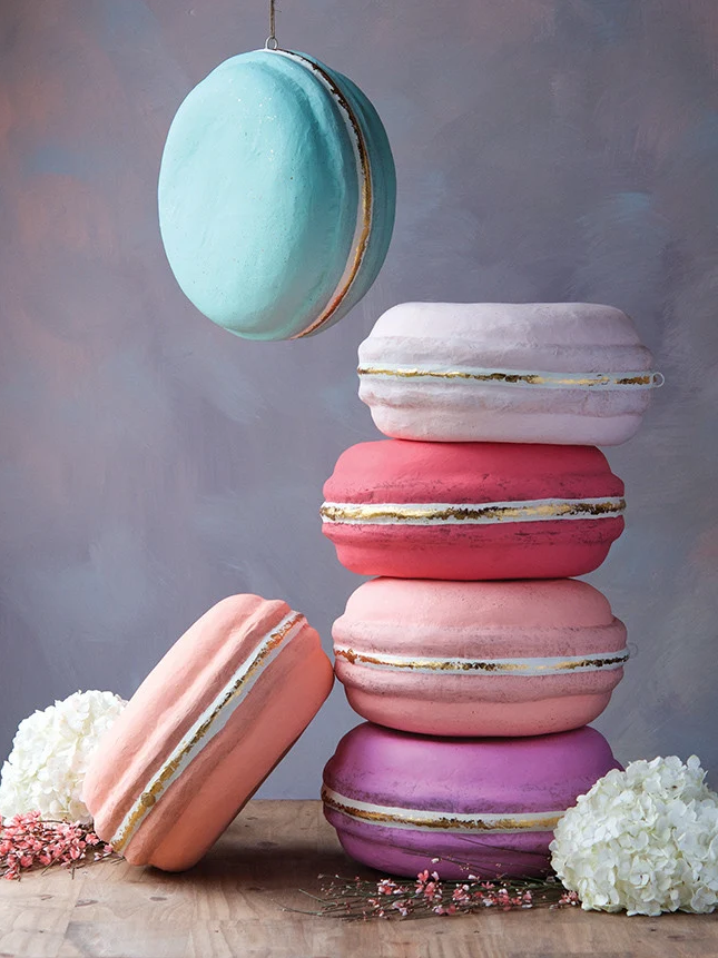 Large Macaron Decoration (Peach Only)