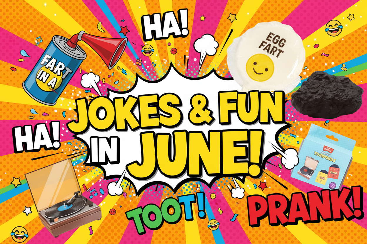 Jokes & Fun in June Banner