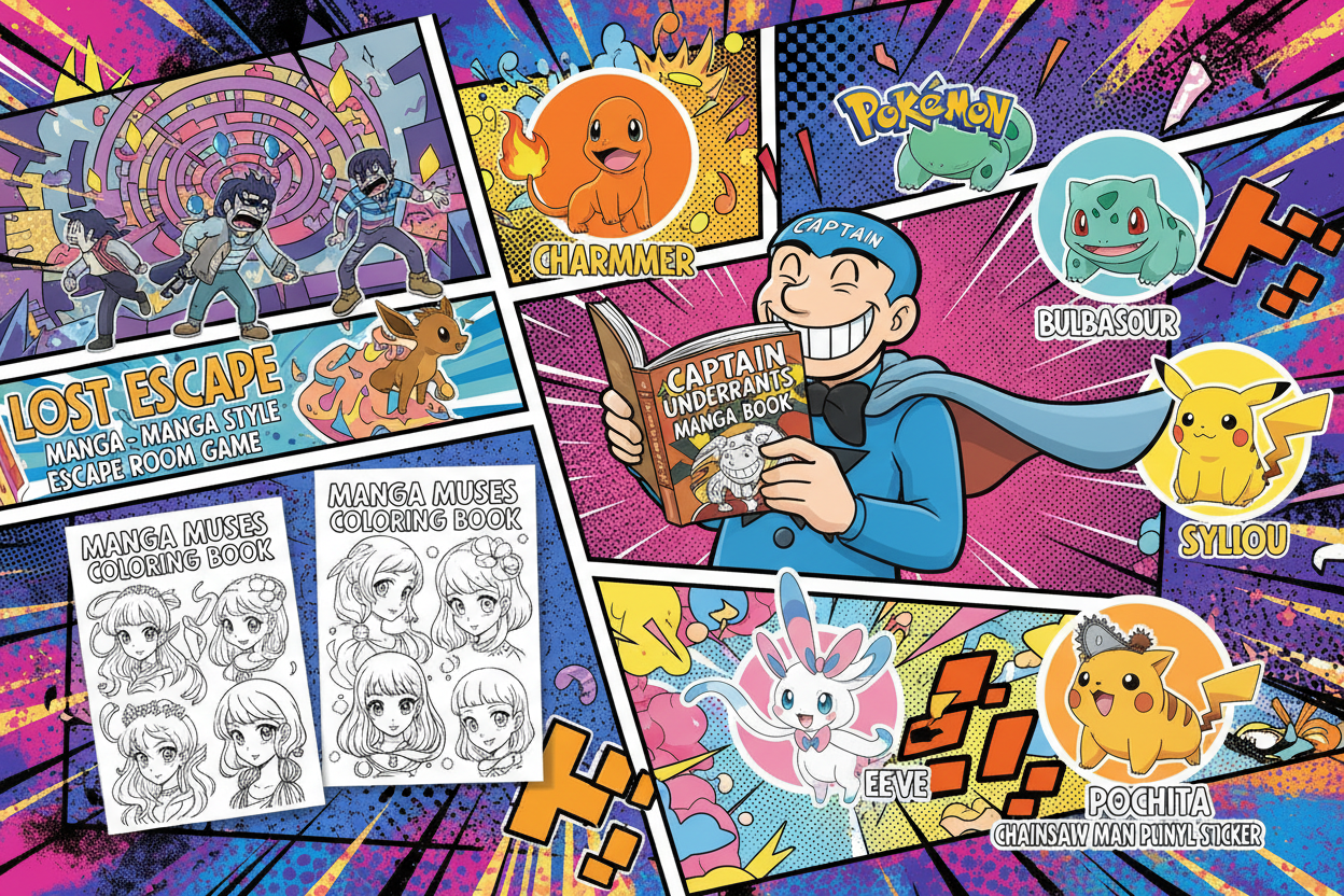 Manga Product Showcase