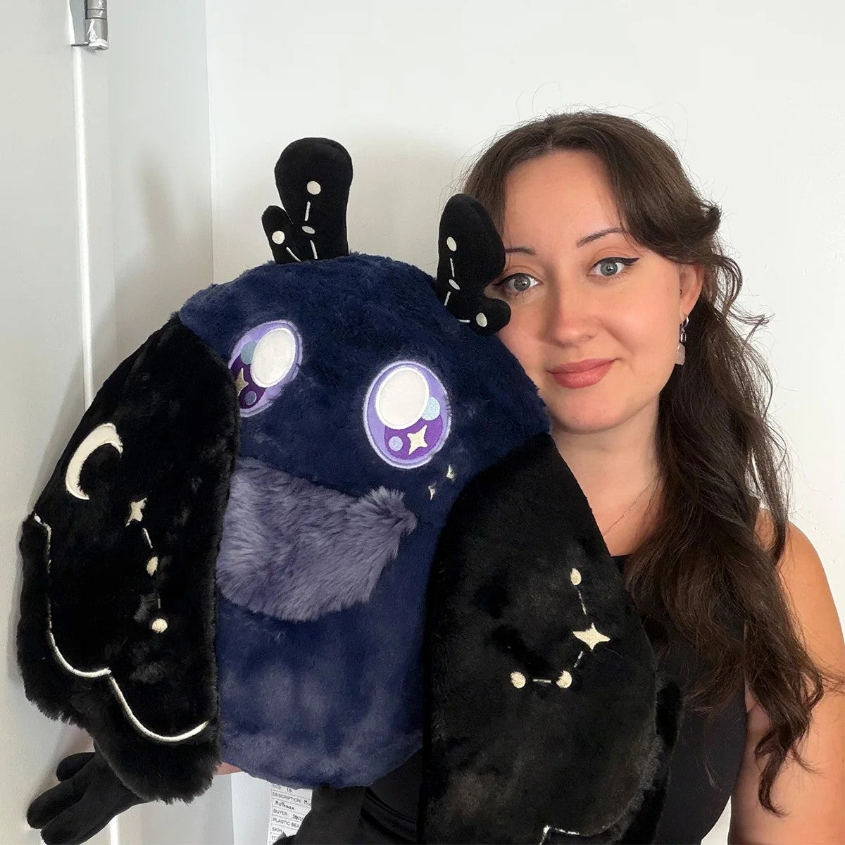 Midnight Mothman Plush 15"
