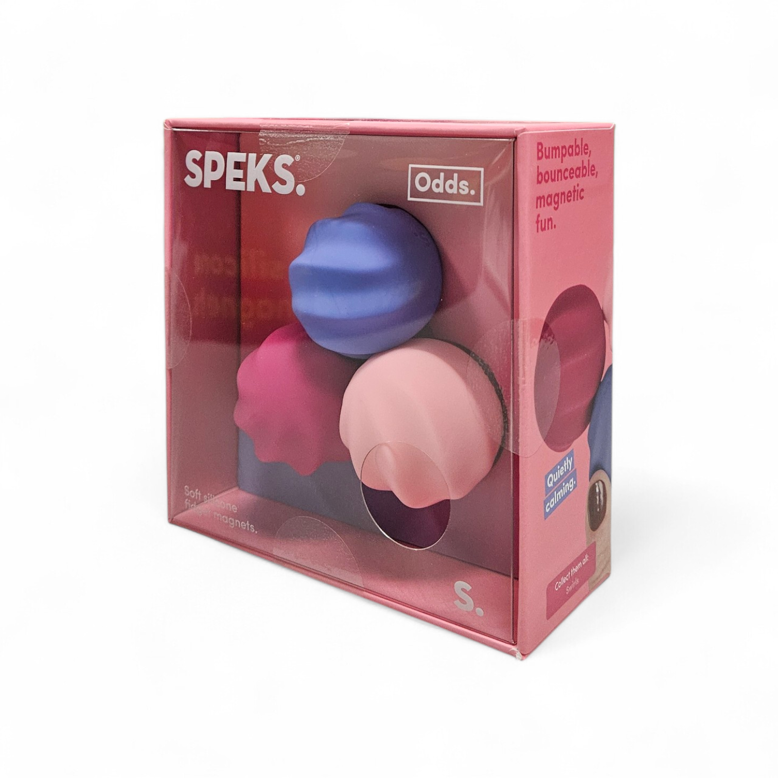 Silicone Fidget Magnets Wavy Set Of 3