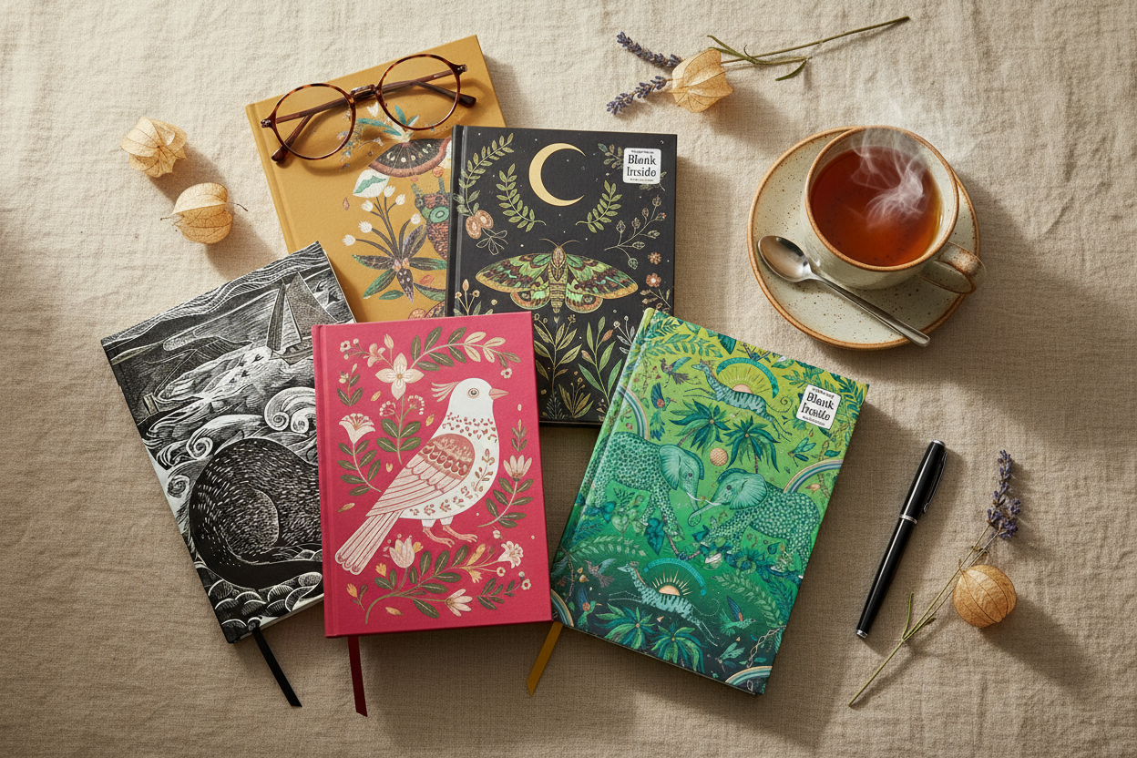 Relaxing Journal Lifestyle Scene