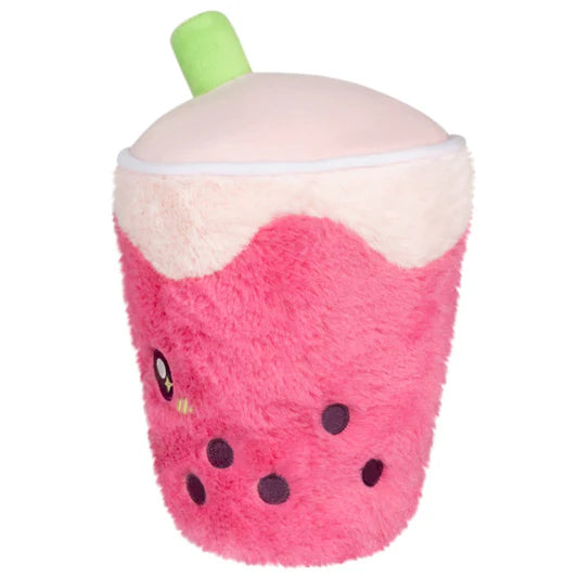 Strawberry Bubble Tea Plush Snugglemi Snackers 5"