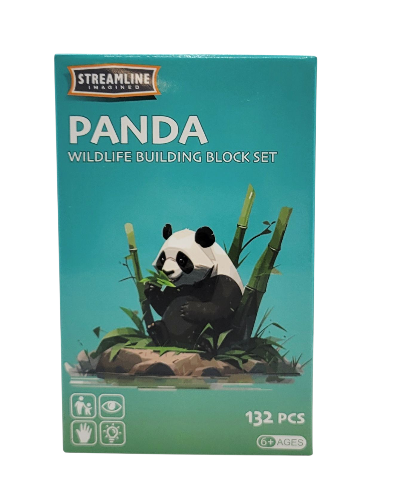 Wildlife Building Block Set Panda