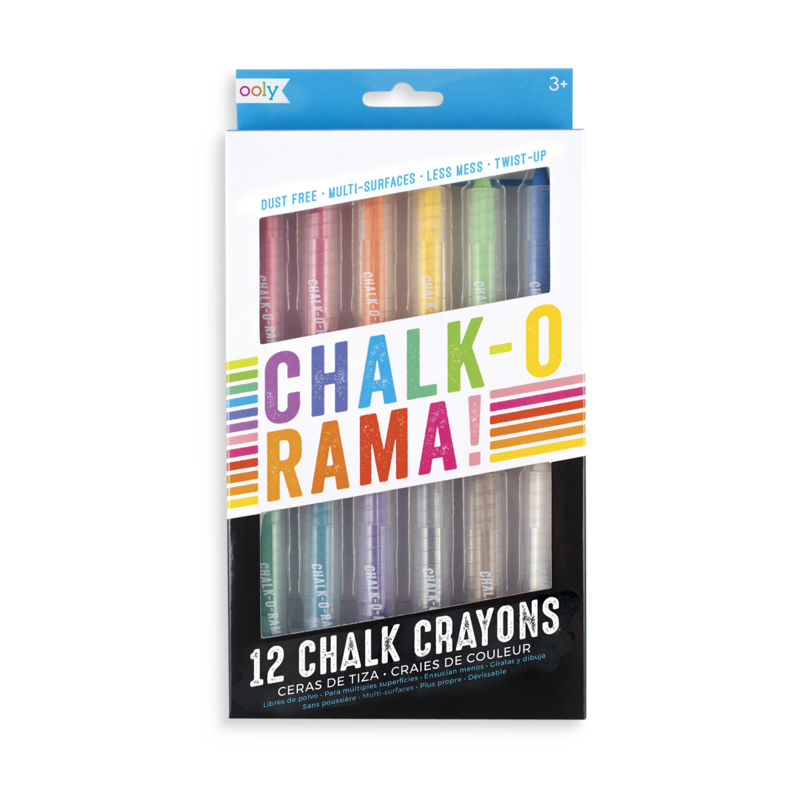 Chalk-O-Rama 12 Chalk Crayons