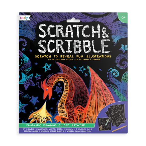 Scratch & Scribble Dragons