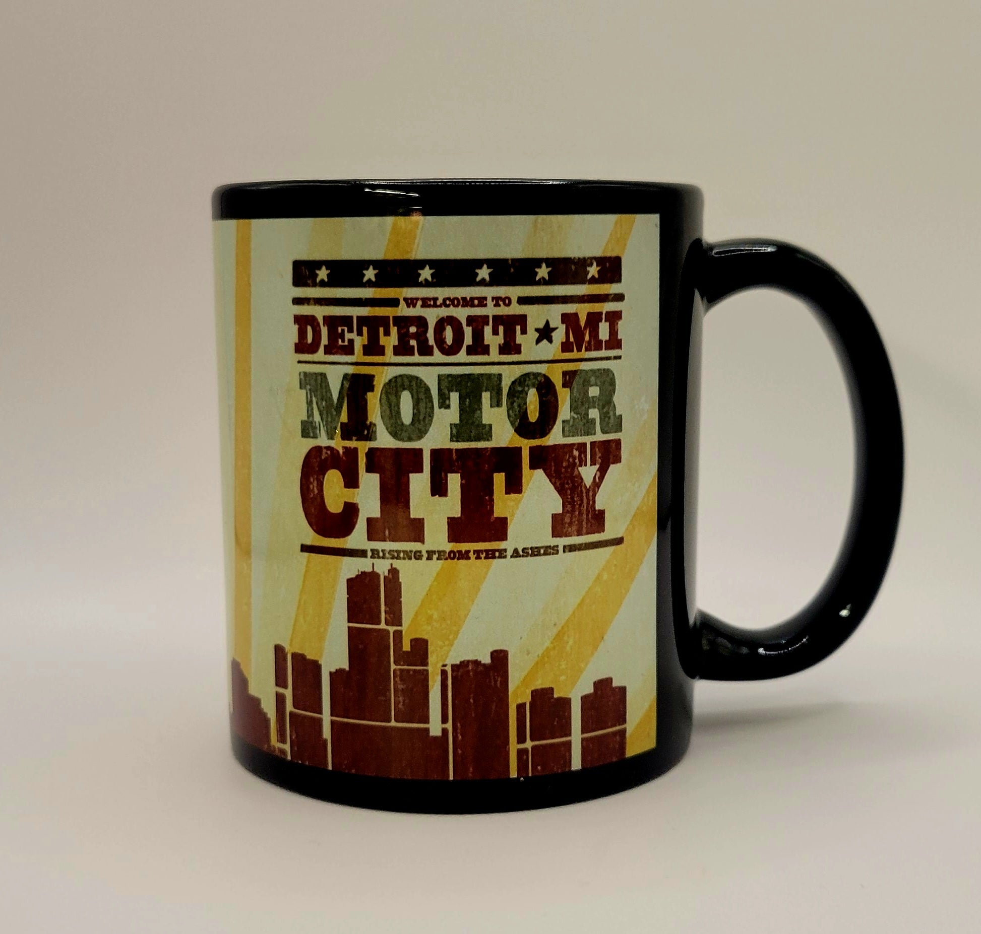 Detroit Sunburst Mug