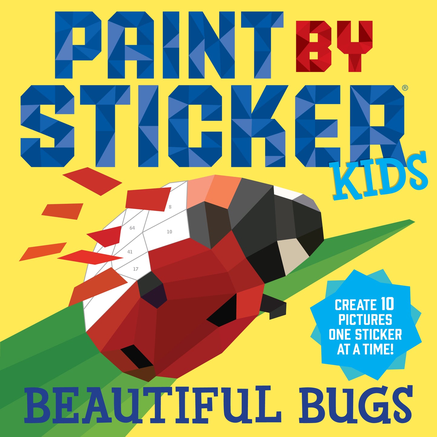 Paint By Sticker Kids Beautiful Bugs