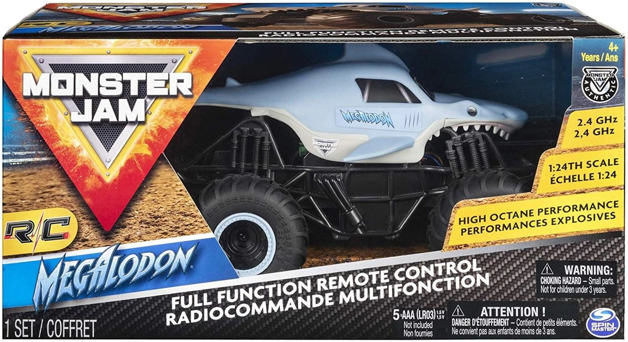 Monster Jam Megalodon Camioneta Monster Radio Control Jam