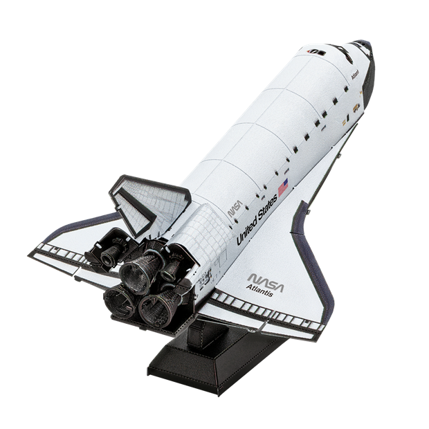 Atlantis Shuttle Metal Model