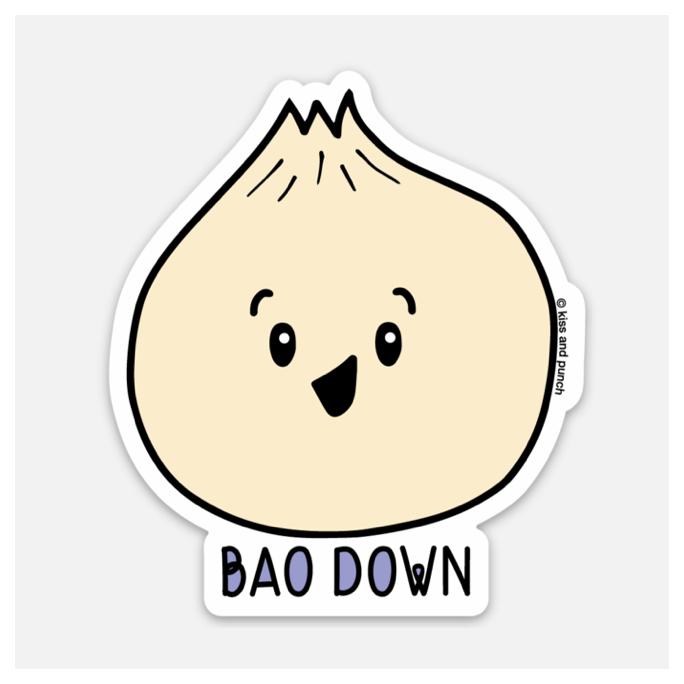 Bao Down Sticker