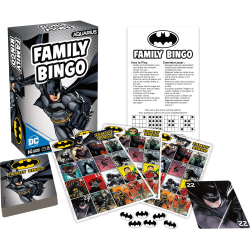 Batman Family Bingo DC Comics