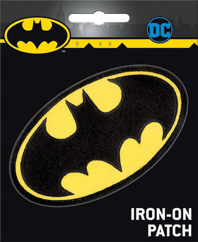 Batman Logo Iron-On Patch DC Comics