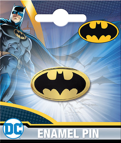 Batman Logo Enamel Pin DC Comics