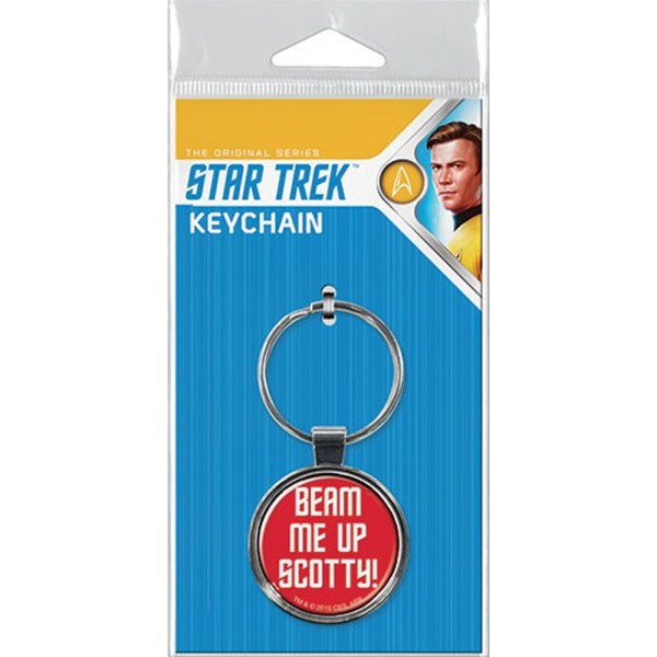 Star Trek Beam Me Up Scotty! Keyring