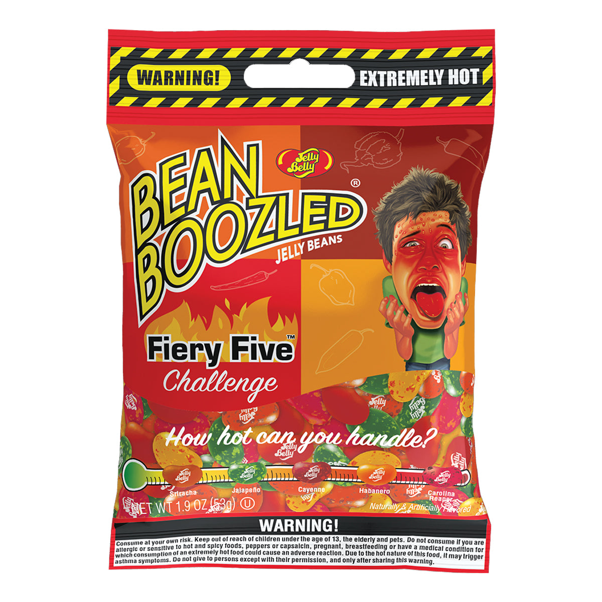 Bean Boozled Fiery Five Bag 1.9 oz