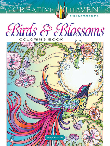 Birds And Blossoms Coloring Book