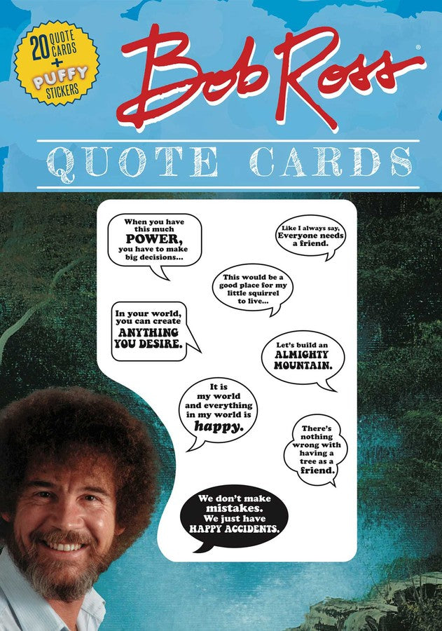 Bob Ross Quote Cards Set