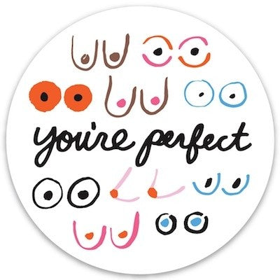 Boobs Youre Perfect Sticker