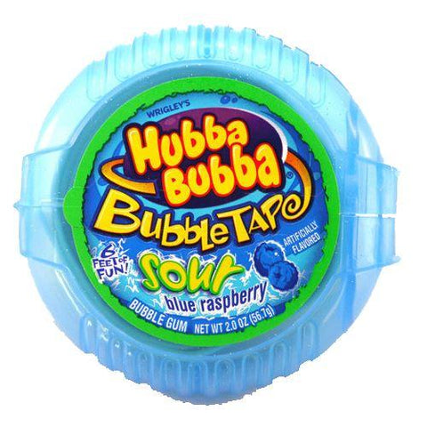 Bubble Tape Sour Blue Raspberry