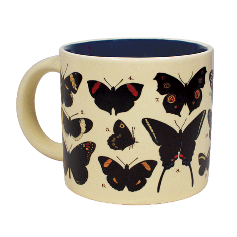 Butterfly Heat Changing Mug
