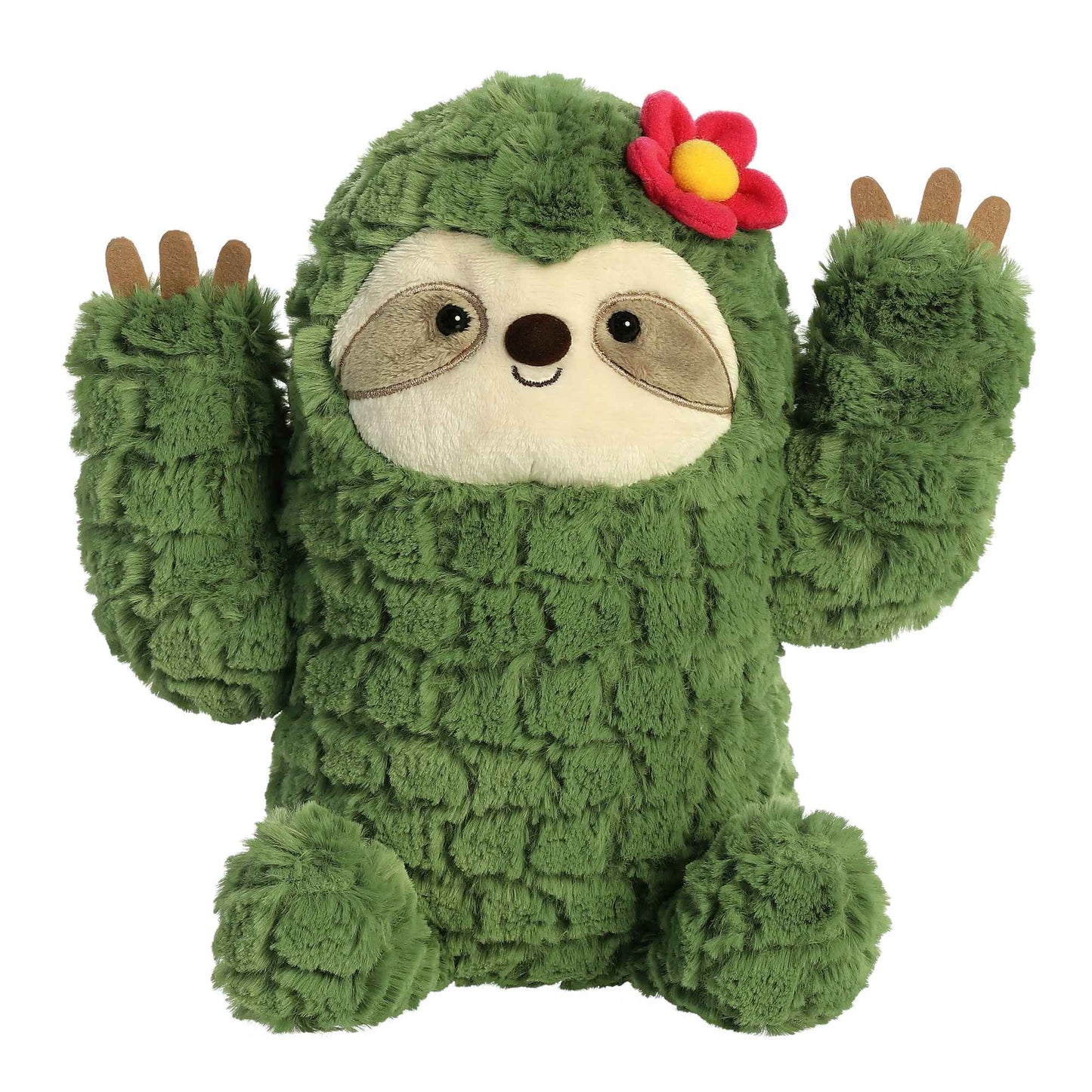 Cactus Sloth Plush 10"