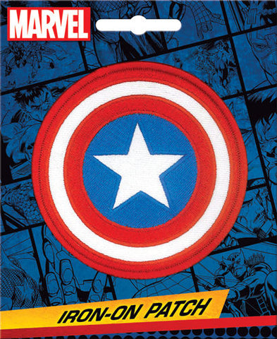 Captain America Shield Iron-On Patch