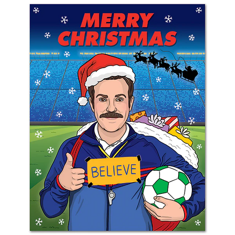 Card Believe In The Christmas Spirit Ted Lasso