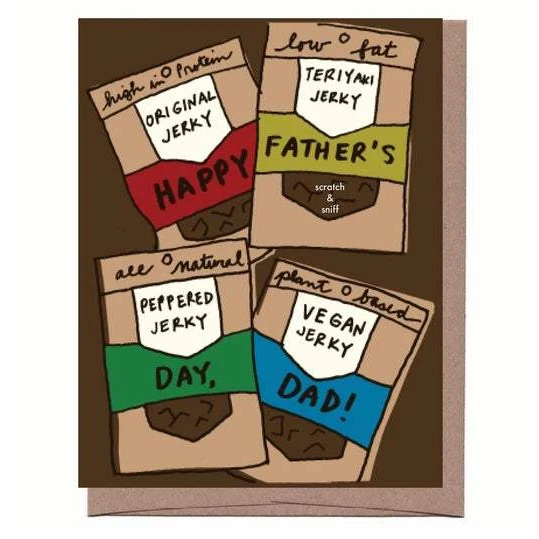 Card Jerky Father's Day